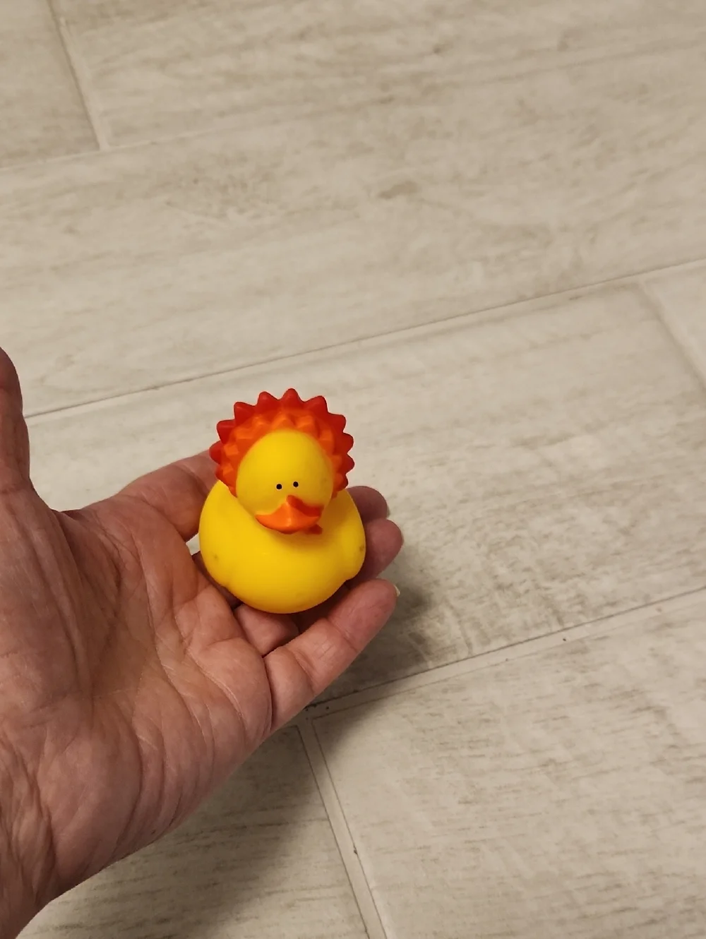 Yellow & Orange Duck Bath Toy - Kids Bath Toy